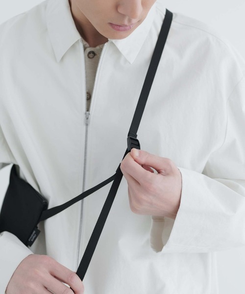 STANDARD SUPPLY(スタンダードサプライ)の「スタンダードサプライ / SIMPLICITY シンプリシティ / ZIP SHOULDER ジップショルダー(ショルダーバッグ・レディース・ブラック/レッド/グレー/チャコールグレー/ダークネイビー/モカ/マスタード/ダークパープル/サンドベージュ/グリーン/ブルー・FREE)」の21枚目の写真