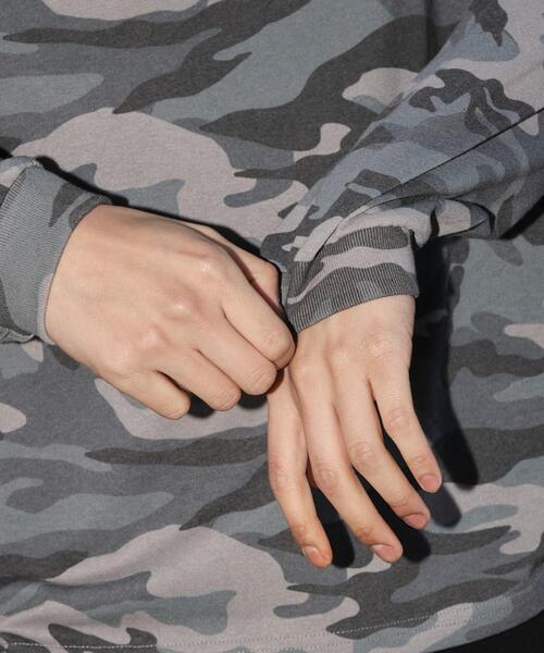 SHORT ROUND（ショートラウンド）の「SHORT ROUND/カモフラグラフィックT（Tシャツ/カットソー・メンズ・グレー系その他・MEDIUM/LARGE）」の6枚目の写真