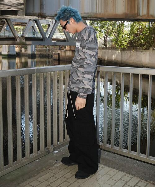 SHORT ROUND（ショートラウンド）の「SHORT ROUND/カモフラグラフィックT（Tシャツ/カットソー・メンズ・グレー系その他・MEDIUM/LARGE）」の12枚目の写真