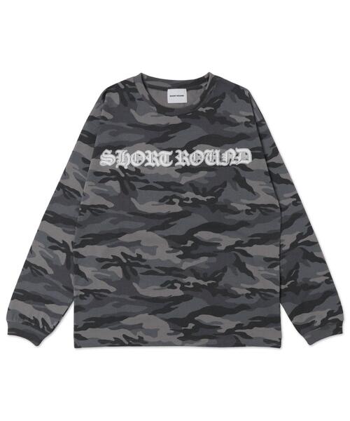 SHORT ROUND（ショートラウンド）の「SHORT ROUND/カモフラグラフィックT（Tシャツ/カットソー・メンズ・グレー系その他・MEDIUM/LARGE）」の17枚目の写真