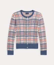 完売品 ポロラルフローレン カーディガン チェック ギンガム Sサイズ 春 秋 POLO RALPH LAUREN(ポロラルフローレン) ギンガムチェック