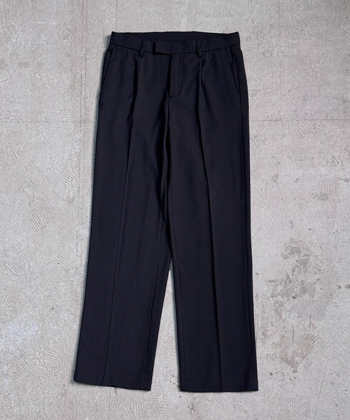 セール】3-1D5 スラックス メンズ ワイドパンツ スタイリッシュ