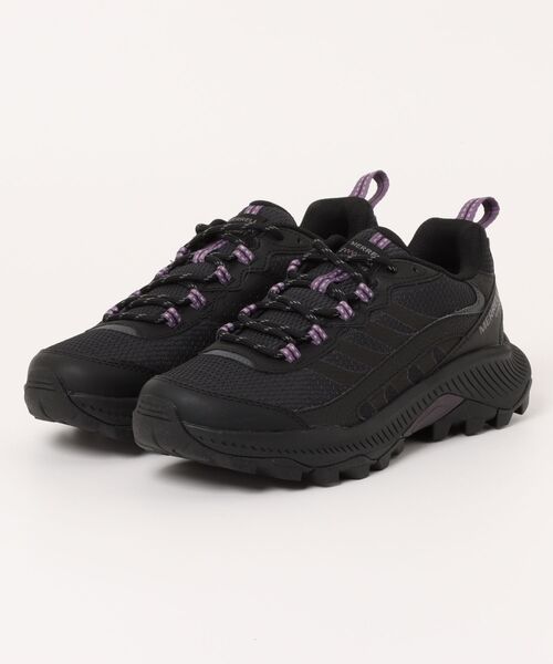MERRELL（メレル）の「《MERRELL》SPEED STRIKE 2 WATERPROOF レディース（スニーカー・レディース・グリーン系その他/ブラック・US6/US7/US8/US5.5/US6.5/US7.5）」の2枚目の写真