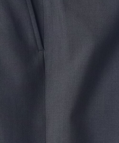 UNITED ARROWS（ユナイテッドアローズ）の「ウールトロピカル 1プリーツ ミリタリートラウザーズ（スラックス・メンズ・ダークグレー/ベージュ・XL/L/M/S）」の16枚目の写真