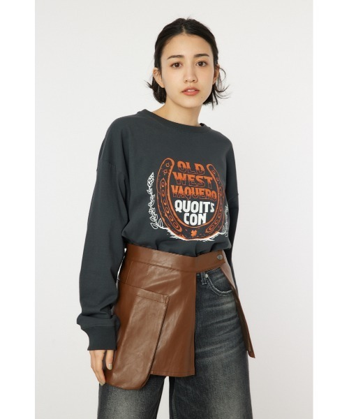 RODEO CROWNS WIDE BOWL（ロデオクラウンズワイドボウル）の「ラップベルト（ベルト・レディース・ダークブラウン/ブラウン・FREE）」の11枚目の写真