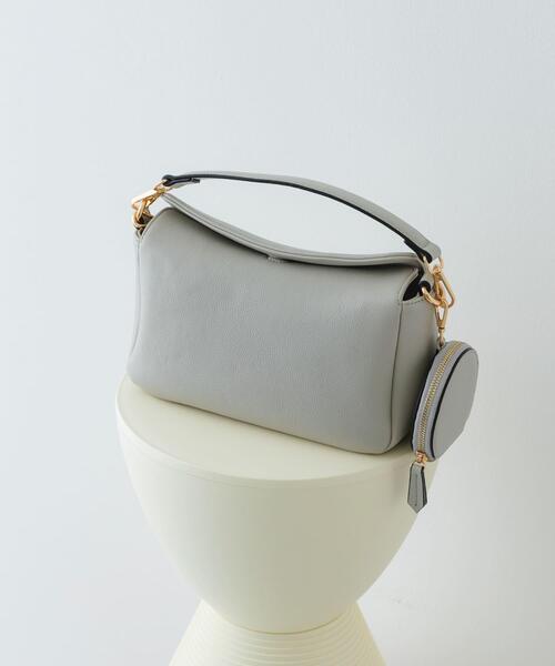 RODE SKO（ロデスコ）の「サークルポーチ付ショルダーバッグ（ショルダーバッグ・レディース・イエロー/ライトグレー・ONE）」の2枚目の写真