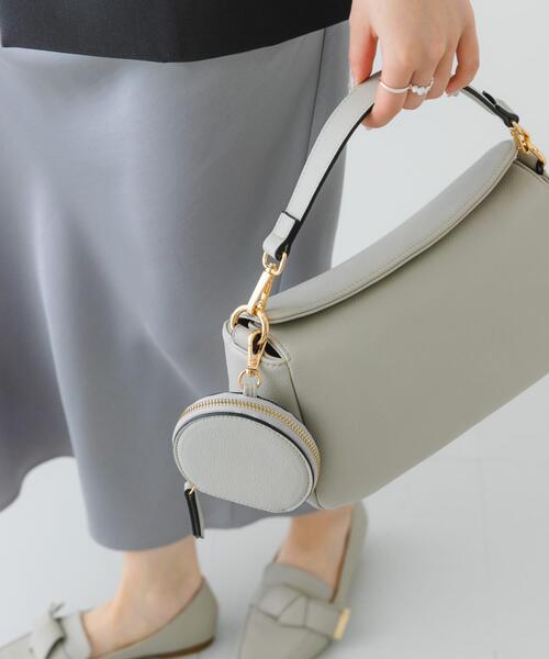 RODE SKO（ロデスコ）の「サークルポーチ付ショルダーバッグ（ショルダーバッグ・レディース・イエロー/ライトグレー・ONE）」の4枚目の写真