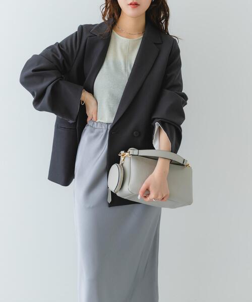 RODE SKO（ロデスコ）の「サークルポーチ付ショルダーバッグ（ショルダーバッグ・レディース・イエロー/ライトグレー・ONE）」の6枚目の写真