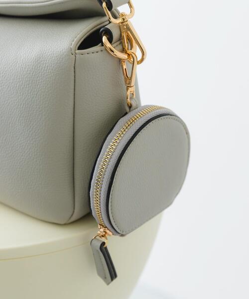 RODE SKO（ロデスコ）の「サークルポーチ付ショルダーバッグ（ショルダーバッグ・レディース・イエロー/ライトグレー・ONE）」の12枚目の写真