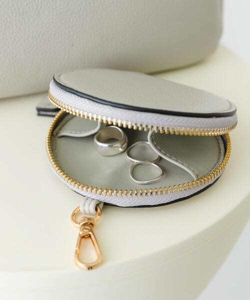 RODE SKO（ロデスコ）の「サークルポーチ付ショルダーバッグ（ショルダーバッグ・レディース・イエロー/ライトグレー・ONE）」の15枚目の写真