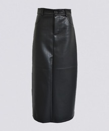 kiehtova | 【kiehtova】LEATHER CUT TIGHT SKIRT/レザーカットタイトスカート(スカート)