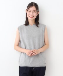【カラー追加!日本製/ワンマイルウエア】コツトン コンパクトヤーン ベスト