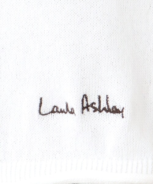 LAURA ASHLEY(ローラアシュレイ)の「【カラー追加!日本製/ワンマイルウエア】コツトン コンパクトヤーン ベスト(ベスト・レディース・ホワイト系/グリーン/ベージュ/アイボリー/グレー/ワインレッド・38)」の22枚目の写真