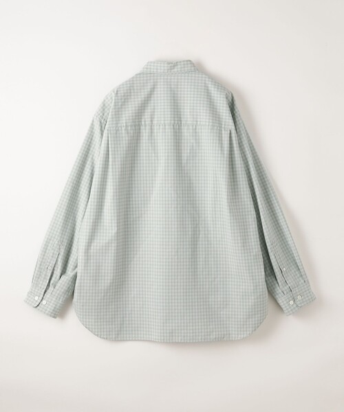 steven alan オンブレ― チェック レギュラーカラー シャツ Steven Alan