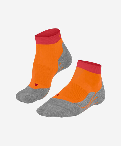 FALKE（ファルケ）の「FALKE ERGONOMIC SPORT SYSTEM | 16706 RU4 SHORT SOCKS WOMEN（ソックス/靴下・レディース・C/D/ホワイト系その他/ホワイト系その他2/グレー系その他/ブラック系その他/オレンジ系その他2・37/38）」の6枚目の写真