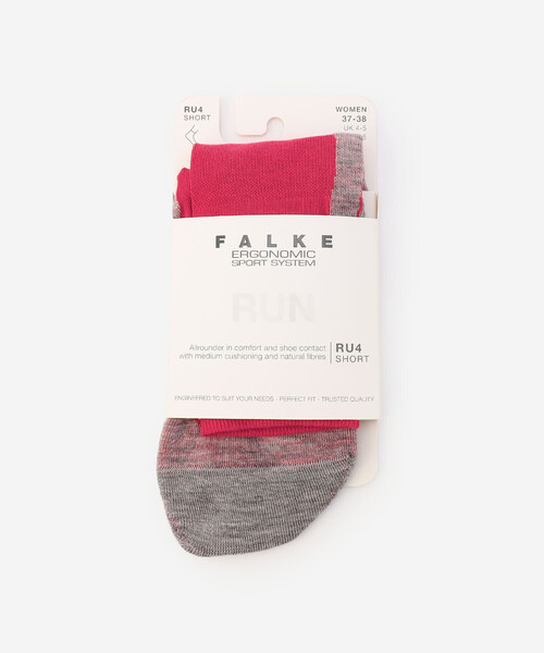 FALKE（ファルケ）の「FALKE ERGONOMIC SPORT SYSTEM | 16706 RU4 SHORT SOCKS WOMEN（ソックス/靴下・レディース・C/D/ホワイト系その他/ホワイト系その他2/グレー系その他/ブラック系その他/オレンジ系その他2・37/38）」の19枚目の写真