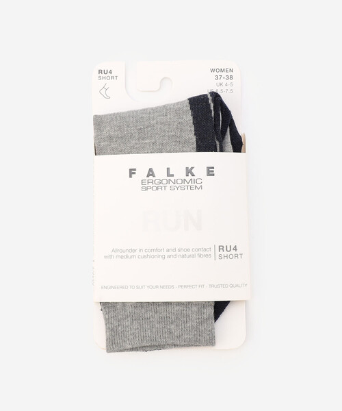 FALKE（ファルケ）の「FALKE ERGONOMIC SPORT SYSTEM | 16706 RU4 SHORT SOCKS WOMEN（ソックス/靴下・レディース・C/D/ホワイト系その他/ホワイト系その他2/グレー系その他/ブラック系その他/オレンジ系その他2・37/38）」の21枚目の写真