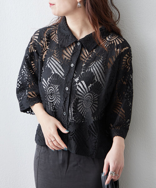 Chesty - ばにるび❕✨マーガレットブラウス Sara mallika サラマリカ ブラウス Cotton Volume Frill Short