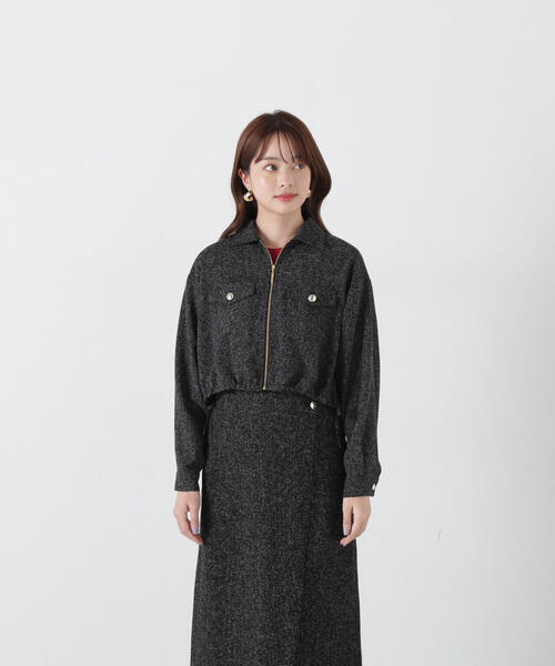 スプリングツイードブルゾン | PROPORTION BODY DRESSING