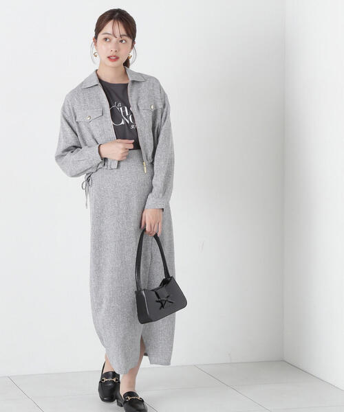 【新品】PROPORTION BODY DRESSING ツイードジャケット ゴールド釦ダブルブレストジャケット | PROPORTION BODY