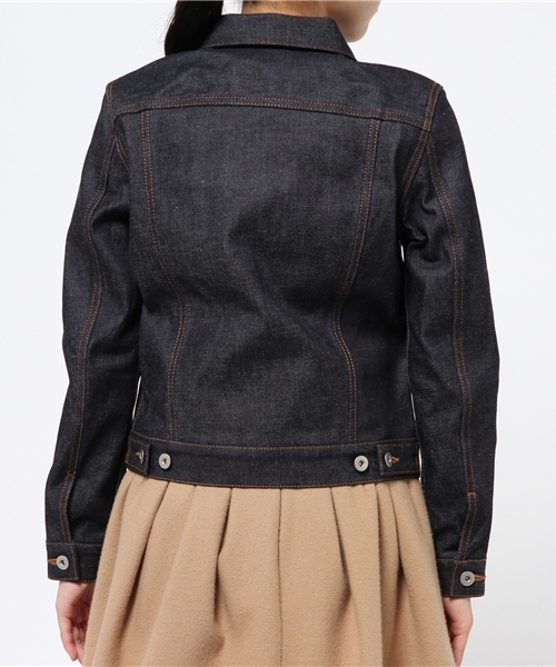 Sheta（シータ）の「デニムジャケット（デニムジャケット・レディース・インディゴブルー・0/1）」の4枚目の写真