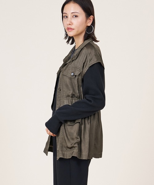 セール】【marmors】military gilet（ベスト）｜marmors