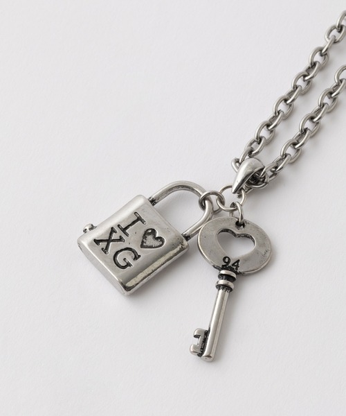 PADLOCK CHAIN NECKLACE（ネックレス）｜X-girl（エックスガール