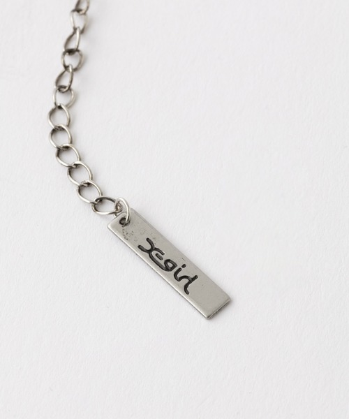 PADLOCK CHAIN NECKLACE（ネックレス）｜X-girl（エックスガール