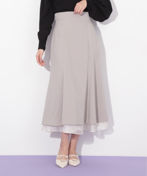 JILL by JILL STUART（ジルバイジルスチュアート）の「◇ヘムシアーマーメイドスカート（スカート・レディース・グレー/ブラック/ピンク・SMALL/MEDIUM）」の22枚目の写真