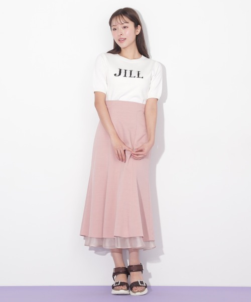 JILL by JILL STUART（ジルバイジルスチュアート）の「◇ヘムシアーマーメイドスカート（スカート・レディース・グレー/ブラック/ピンク・SMALL/MEDIUM）」の13枚目の写真