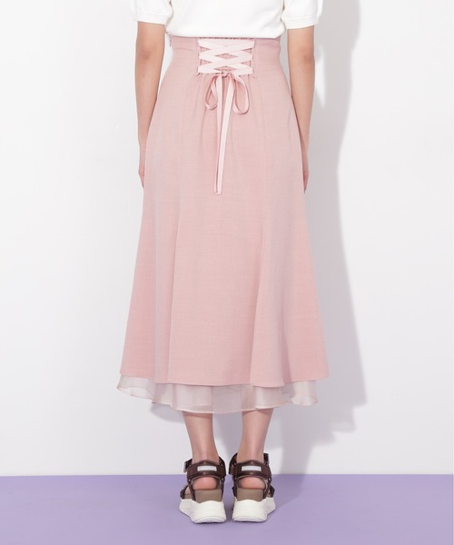 JILL by JILL STUART（ジルバイジルスチュアート）の「◇ヘムシアーマーメイドスカート（スカート・レディース・グレー/ブラック/ピンク・SMALL/MEDIUM）」の19枚目の写真