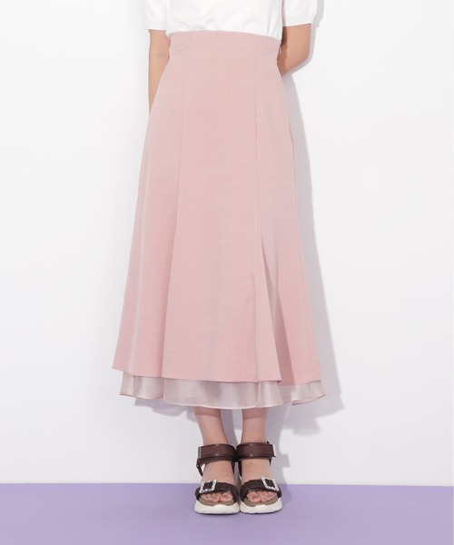 JILL by JILL STUART（ジルバイジルスチュアート）の「◇ヘムシアーマーメイドスカート（スカート・レディース・グレー/ブラック/ピンク・SMALL/MEDIUM）」の17枚目の写真