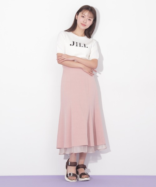 JILL by JILL STUART（ジルバイジルスチュアート）の「◇ヘムシアーマーメイドスカート（スカート・レディース・グレー/ブラック/ピンク・SMALL/MEDIUM）」の15枚目の写真