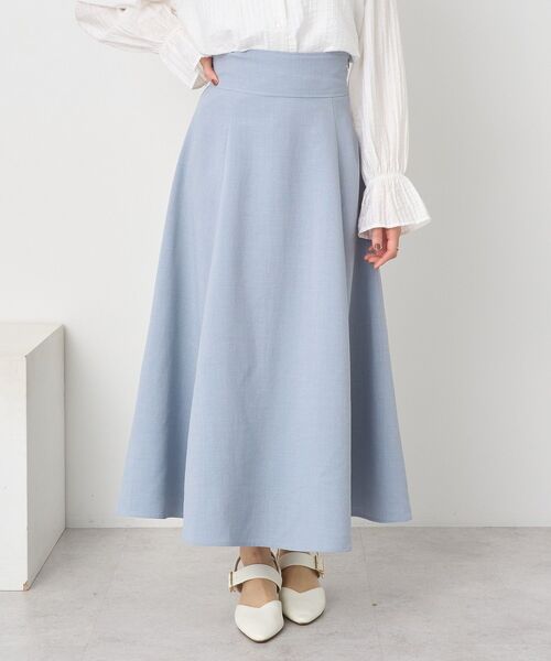 earth music&ecology(アースミュージックアンドエコロジー)の「バックレースアップスカート(スカート・レディース・グレー/ブルー系その他7/ブラック/アイボリー・M/S)」の13枚目の写真