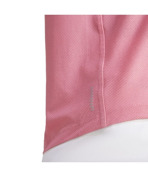 adidas(アディダス)の「アディダス adidas オウン ザ ラン 半袖Tシャツ(Tシャツ/カットソー・レディース・ピンク・S/M/L/XL)」の4枚目の写真