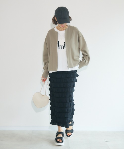 KATHARINE ROSS（キャサリンロス）の「【KATHARINE ROSS】カットフリルスカート（スカート・レディース・ブラック・MEDIUM/LARGE）」の2枚目の写真