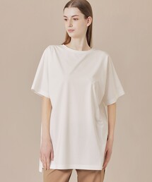 MACKINTOSH LONDON（マッキントッシュ ロンドン）の「【The Essential Collection】プレーティング天竺半袖ロングＴシャツ（Tシャツ/カットソー）」