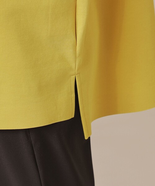 MACKINTOSH LONDON（マッキントッシュ ロンドン）の「【The Essential Collection】プレーティング天竺半袖ロングＴシャツ（Tシャツ/カットソー・レディース・ブルー系その他4/オフホワイト/イエロー/ネイビー・38）」の13枚目の写真