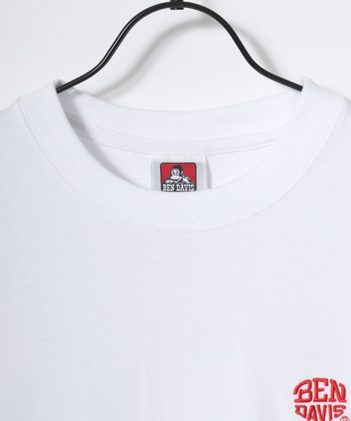 BEN DAVIS(ベンデイビス)の「BEN DAVIS/ベンデイビス ELLIPSE EMB CROPPED TEE/オーバーサイズ ロゴ ワンポイント刺繍 クロップド丈 半袖Tシャツ/短丈 ショート丈 Tシャツ/レディース メンズ(Tシャツ/カットソー・レディース・ネイビー/ホワイト/ブラック/ダークグリーン・M/L/XL)」の18枚目の写真