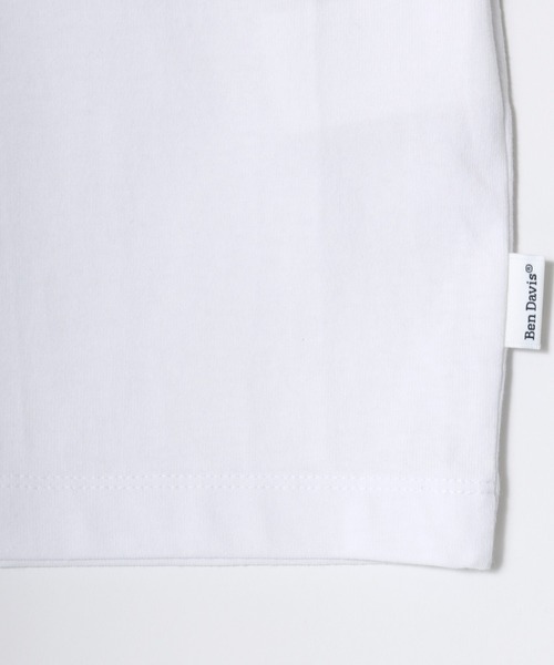 BEN DAVIS(ベンデイビス)の「BEN DAVIS/ベンデイビス ELLIPSE EMB CROPPED TEE/オーバーサイズ ロゴ ワンポイント刺繍 クロップド丈 半袖Tシャツ/短丈 ショート丈 Tシャツ/レディース メンズ(Tシャツ/カットソー・レディース・ネイビー/ホワイト/ブラック/ダークグリーン・M/L/XL)」の21枚目の写真