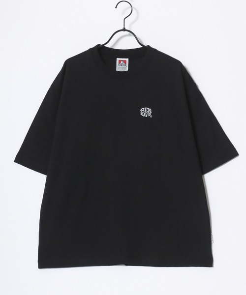 BEN DAVIS(ベンデイビス)の「BEN DAVIS/ベンデイビス ELLIPSE EMB CROPPED TEE/オーバーサイズ ロゴ ワンポイント刺繍 クロップド丈 半袖Tシャツ/短丈 ショート丈 Tシャツ/レディース メンズ(Tシャツ/カットソー・レディース・ネイビー/ホワイト/ブラック/ダークグリーン・M/L/XL)」の14枚目の写真