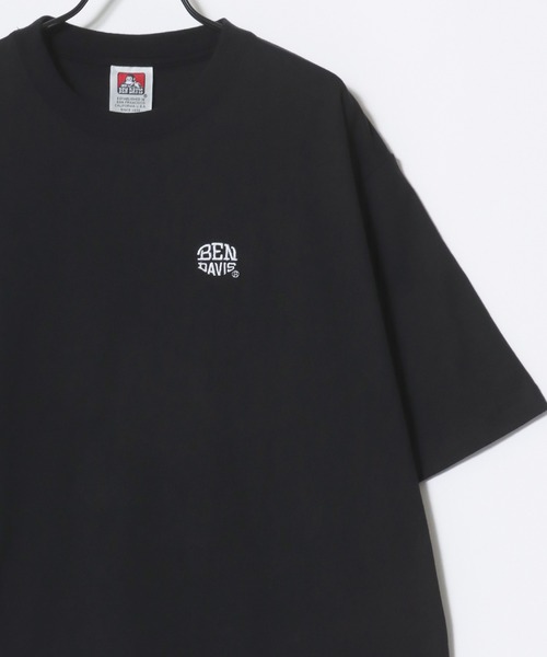 BEN DAVIS(ベンデイビス)の「BEN DAVIS/ベンデイビス ELLIPSE EMB CROPPED TEE/オーバーサイズ ロゴ ワンポイント刺繍 クロップド丈 半袖Tシャツ/短丈 ショート丈 Tシャツ/レディース メンズ(Tシャツ/カットソー・レディース・ネイビー/ホワイト/ブラック/ダークグリーン・M/L/XL)」の10枚目の写真