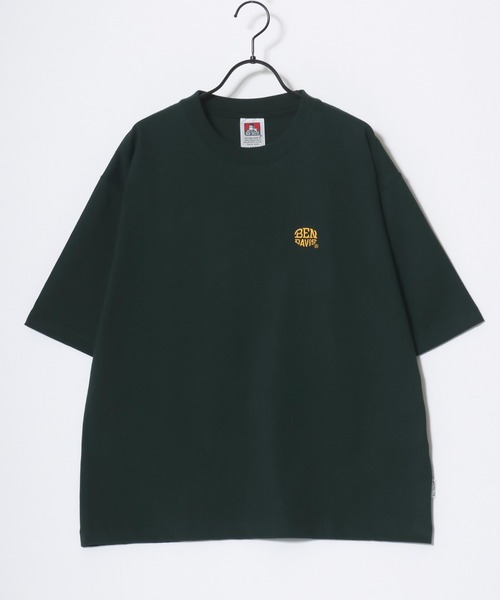 BEN DAVIS(ベンデイビス)の「BEN DAVIS/ベンデイビス ELLIPSE EMB CROPPED TEE/オーバーサイズ ロゴ ワンポイント刺繍 クロップド丈 半袖Tシャツ/短丈 ショート丈 Tシャツ/レディース メンズ(Tシャツ/カットソー・レディース・ネイビー/ホワイト/ブラック/ダークグリーン・M/L/XL)」の15枚目の写真