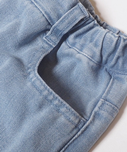 coca(coca)(コカ)の「【WEB限定セール】キッズ ダメージ加工デニムロングパンツ(デニムパンツ・キッズ・ブラック/ライトブルー・120/130/140/150)」の17枚目の写真