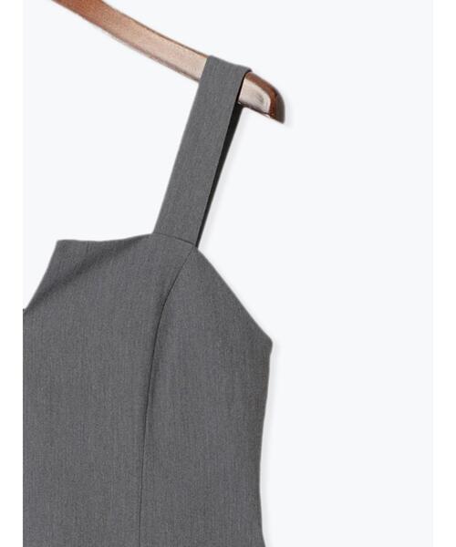 Te chichi(テチチ)の「レースレイヤードジャンスカ《2025spring catalog item》(ワンピース・レディース・オフホワイト/チャコールグレー・F)」の18枚目の写真