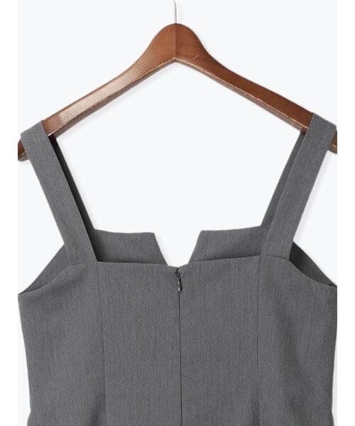 Te chichi(テチチ)の「レースレイヤードジャンスカ《2025spring catalog item》(ワンピース・レディース・オフホワイト/チャコールグレー・F)」の20枚目の写真