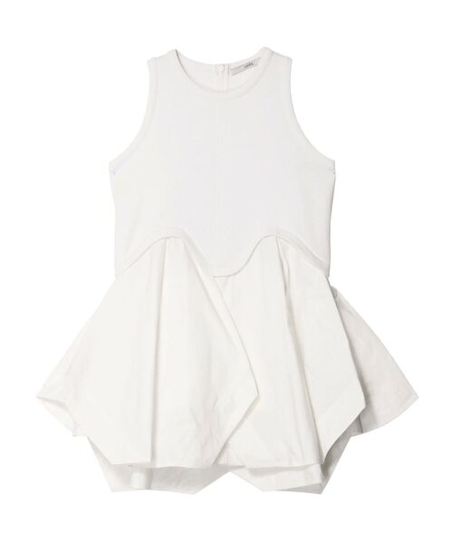 UN3D.タンクトップ ノースリーブ IRREGULAR HEM TT UN3D.タンクトップ ノースリーブ IRREGULAR HEM TT UN3D. タンク