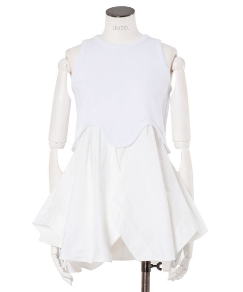 セール】IRREGULAR HEM TT / イレギュラーヘムタンクトップ（タンク