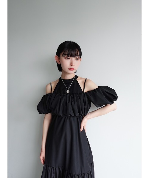 sahara（サハラ）の「3way Gather Bustier/3ウェイギャザービスチェ（その他トップス・レディース・ブラック/キナリ/ネイビー・FREE）」の11枚目の写真