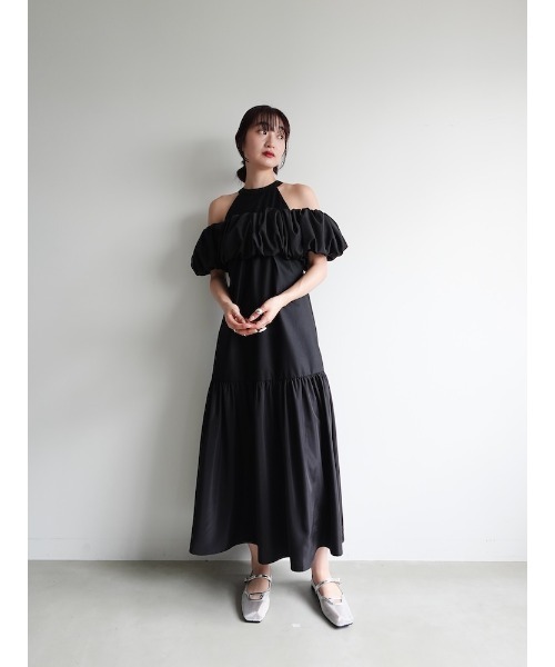 sahara（サハラ）の「3way Gather Bustier/3ウェイギャザービスチェ（その他トップス・レディース・ブラック/キナリ/ネイビー・FREE）」の17枚目の写真